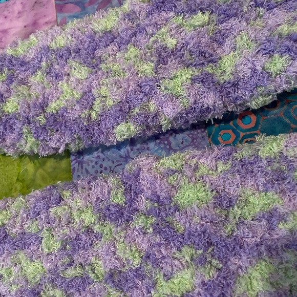 Handmade Fuzzy Boottie Slippers - Picture 4 of 4